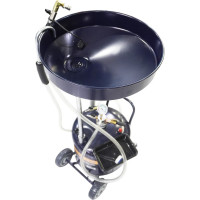 Маслосменная установка WIEDERKRAFT 40 л, с воронкой и откачкой через щуп WDK-89292