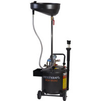 Маслосменная установка WIEDERKRAFT 40 л, с воронкой и откачкой через щуп WDK-89292