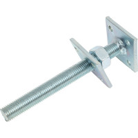 Регулировочный анкер Lucky Guy 50x50x5,0 мм, лифт со шпилькой М16, Н=150 500 06 5050 М16 150 0