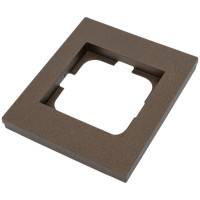 1-местная рамка OVIVO GRANO, мокко 400-190000-096