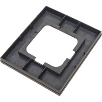 1-местная рамка OVIVO GRANO, мокко 400-190000-096