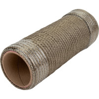 Базальтовый шнур BASFIBER диаметр 6 мм, длина 25 м, огнеупорный, 700C, уплотнительный Шнур 6-25