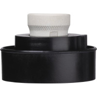 Патрон (корпус) НТУ плоский (резьба А85, поликарбонат, черный) TDM ELECTRIC SQ0320-0013