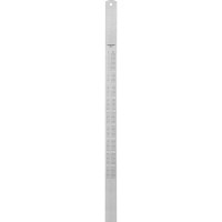 Стальная линейка DELI dl8050y 500 мм, нержавеющая сталь 104499