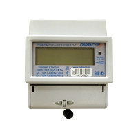 Однофазный  многотарифный счетчик электроэнергии Пульсар 1Тш-1/2-10/100-1-3-0, ЖКИ, 100А, RS485, автоменю Р00074005