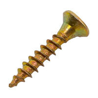 Универсальный саморез МЕТАЛЛСЕРВИС 3x16 желтый цинк, 500 шт. 1240085