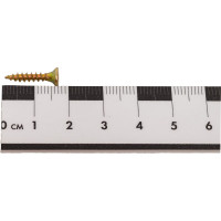 Универсальный саморез МЕТАЛЛСЕРВИС 3x16 желтый цинк, 500 шт. 1240085