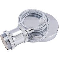 Декоративный патрон на подвесе HOROZ ELECTRIC TESLA Хром, E27, 1M 021-003-0001 HRZ00002547