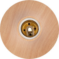 Патрон-основание TDM ELECTRIC керамический, E27, ЭКО, сосна SQ0335-0028