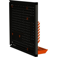 Металлическая перфопанель ООО Металекс Metalex 700x700 мм, черная, с комплектом аксессуаров PRCHA7070