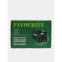 Сварочные инверторные аппарат FAVOURITE WM-201MIG 200А, 1кг 126300201