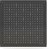 Металлическая перфопанель ООО Металекс Metalex 900x900 серая PRS9090
