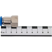 Фитинг цанговый прямой с внутренней резьбой 3/8F для трубки диаметром 10 мм SHPI PCF 10-R03