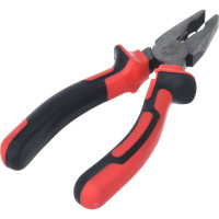 Усиленные плоскогубцы GREPP трехкомпонентная рукоятка, CrV, 160 мм 205-108