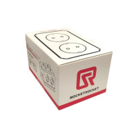 Удлинитель ROCKETSOCKET BiCube Extended 6 Euro 16A, 4 USB 3A+C с блоком 5В/3.1А, кабель 1,5 м  цвет белый GNS5003