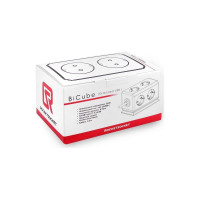 Удлинитель ROCKETSOCKET BiCube Extended 6 Euro 16A, 4 USB 3A+C с блоком 5В/3.1А, кабель 1,5 м  цвет белый GNS5003