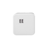 Удлинитель ROCKETSOCKET Cube Extended 4 Euro 16A, 2 USB A с блоком 5В/2.1А, кабель 1,5 м  цвет серый GNS1404