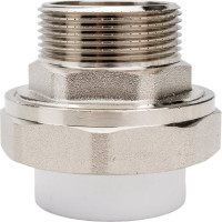 Муфтовая американка КОНТУР PPR НР D40-1 1/2 усиленная 011301040500