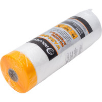Пленка укрывная защитная с малярной лентой Washi Tape 1.5х30 м Rollingdog 80261
