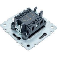 3-клавишный выключатель IEK Brite 10а вс10-3-0-брч черный BR-V30-0-10-K02