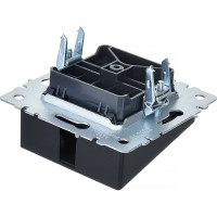 Вывод кабеля IEK Brite мв10-брч черный BR-VK10-0-K02