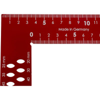 Плотницкий угольник (красный, 600х280 мм) SOLA ZWCA 600 56132001