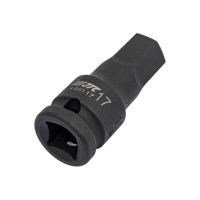 Головка ударная HEX JTC 1/2; H-17, диаметр 25, длина 60мм 446117 489874