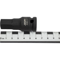 Головка ударная HEX JTC 1/2; H-17, диаметр 25, длина 60мм 446117 489874