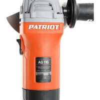 Углошлифовальная машина PATRIOT AG 116 110301265