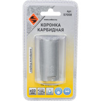 Коронка карбидная по керамике (33 мм) Энкор 57008