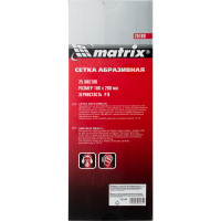 Сетка абразивная MASTER (25 шт; 106х280 мм; P80) MATRIX 75168