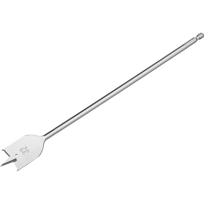 Сверло по дереву перовое удлиненное (32х300 мм; HEX1/4) MATRIX 704032