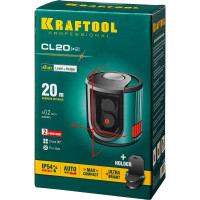 Лазерный линейный нивелир KRAFTOOL CL 20 #2 34700-2