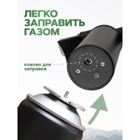 Газовая горелка Rockforce с пьезорозжигом и двойным соплом на подставке RF-190GS(16306)