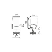 Компьютерное геймерское офисное кресло BRABIX Techno Pro GM-003, с подлокотниками, экокожа 531814