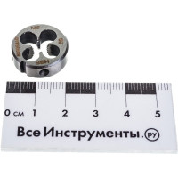 Плашка М6х1.0мм D-20мм HSS4341 АвтоDело 40876 14463