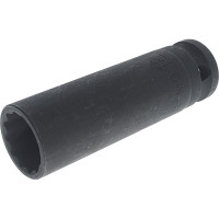 Головка торцевая ударная тонкостенная 12-гранная JTC 1/2" х 18мм, длина 82мм 448318 562960