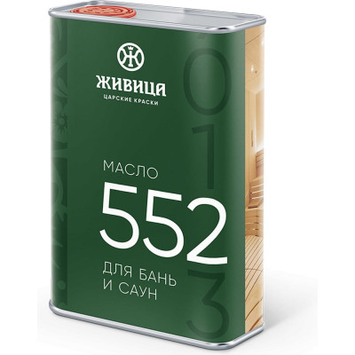 Масло по дереву для бань и саун Живица 1 литр 4603726767224