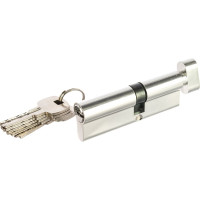 Цилиндровый механизм с вертушкой AJAX AX202/90 mm 45+10+35 CP хром 5 кл. 41289