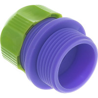 Пластмассовый соединитель Palisad для шланга 1/2" с внешней резьбой 3/4" 66145
