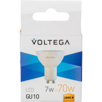 Светодиодная лампа VOLTEGA Софит GU10 2800К 7W 7056