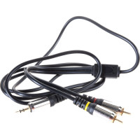Аудио кабель Cablexpert, Jack 3.5(M)/2хRCA(M), Mobile, 1.5м, черный, коробка CCAB-02-35M2RM-1.5MB