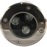 Светодиодный уличный светильник Uniel ULU-B10A-3W/GREEN IP67 GREY UL-00006819