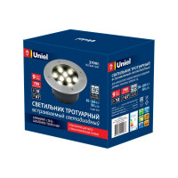 Светодиодный уличный светильник Uniel ULU-B12A-9W/2700K IP67 GREY UL-00006826
