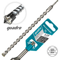 Бур Quadro (28x600 мм; SDS-plus) RENNBOHR 512860