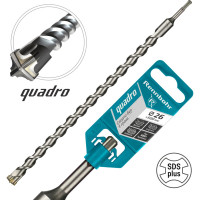 Бур Quadro (26x600 мм; SDS-plus) RENNBOHR 512660