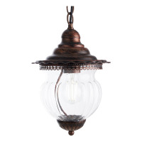 Садово-парковый светильник FERON PL595 60W, 230V, IP44, коричневый 41172