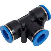 Тройник цанговый T-образный соединительный 12 мм SHPI PUT 12