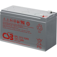 Аккумулятор для ИБП CSB GPL1272 F2 FR 12В, 7.2 Ач УТ-00000101