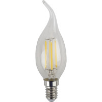 Филаментная лампа ЭРА FLED BXS11W840E14, свеча на ветру, 11Вт, E14, 10/100/4000, нейтральный Б0047002